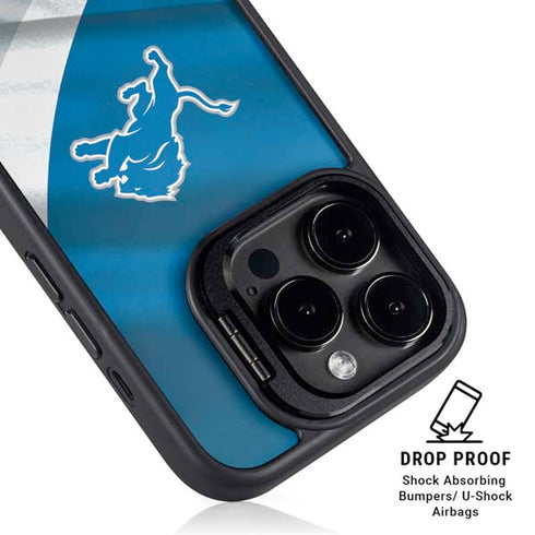 NFL Detroit Lions iPhone 14 Pro Max Kickstand Case