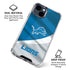 NFL Detroit Lions iPhone 15 Clear Case