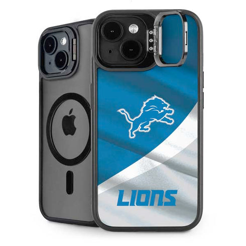 NFL Detroit Lions iPhone 15 Plus Kickstand Case