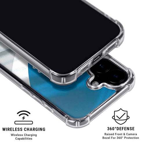 NFL Detroit Lions iPhone 16 Plus Clear Case