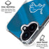 NFL Detroit Lions iPhone 16 Plus Clear Case