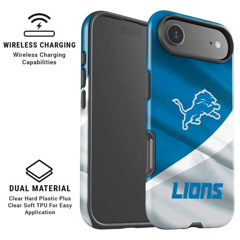 NFL Detroit Lions iPhone 17 Air Magsafe Impact Case
