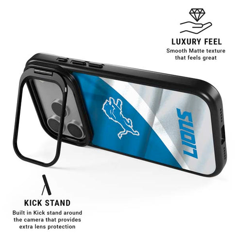 NFL Detroit Lions iPhone 17 Pro Max Kickstand Case