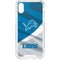NFL Detroit Lions iPhone XS Clear Case