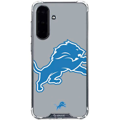 NFL Detroit Lions Large Logo Galaxy A36 5G Clear Case