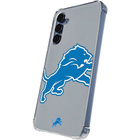 NFL Detroit Lions Large Logo Galaxy A55 5G Clear Case
