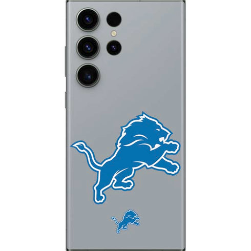 NFL Detroit Lions Large Logo Galaxy Skins