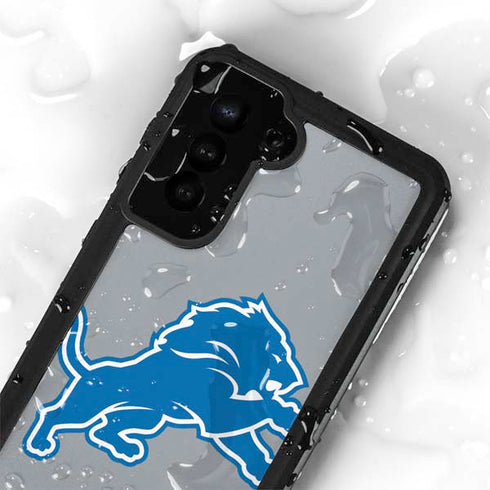 NFL Detroit Lions Large Logo Galaxy S24 Plus Waterproof Case