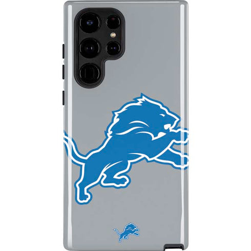 NFL Detroit Lions Large Logo Galaxy Cases