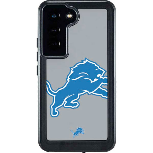 NFL Detroit Lions Large Logo Galaxy S24 Waterproof Case