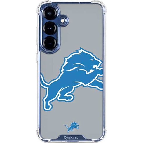 NFL Detroit Lions Large Logo Galaxy S25 Clear Case