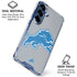 NFL Detroit Lions Large Logo Galaxy S25 Plus Clear Case