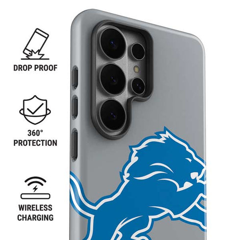 NFL Detroit Lions Large Logo Galaxy S26 Ultra Impact Case