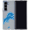 NFL Detroit Lions Large Logo Galaxy Z Fold5 5G Clear Case
