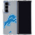 NFL Detroit Lions Large Logo Galaxy Z Fold5 5G Clear Case