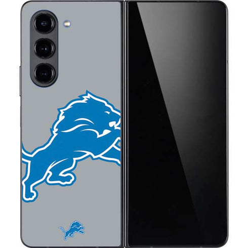 NFL Detroit Lions Large Logo Galaxy Z Fold5 5G Skin