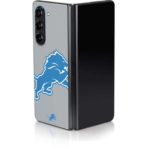 NFL Detroit Lions Large Logo Galaxy Z Fold5 5G Skin