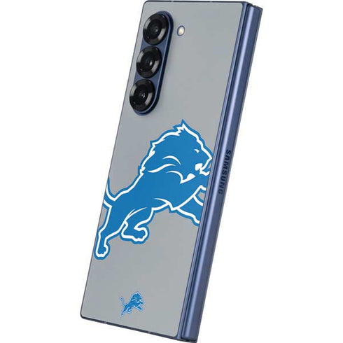 NFL Detroit Lions Large Logo Galaxy Z Fold6 Skin