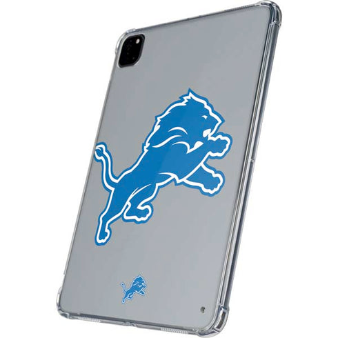 NFL Detroit Lions Large Logo iPad Pro 11in (2024) Clear Case