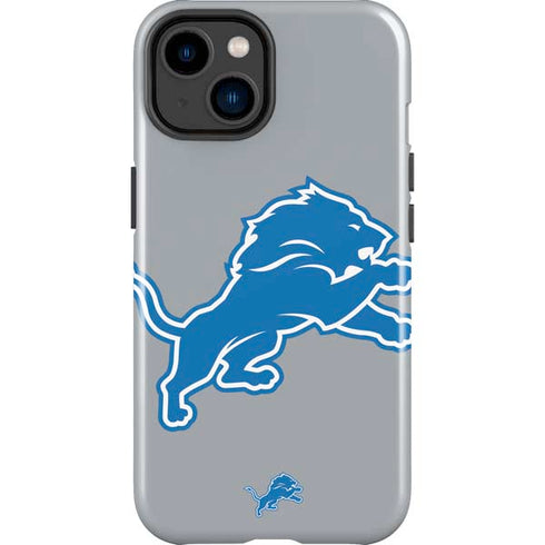NFL Detroit Lions Large Logo iPhone 15 Impact Case