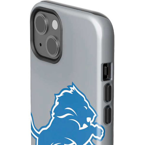 NFL Detroit Lions Large Logo iPhone 15 Impact Case
