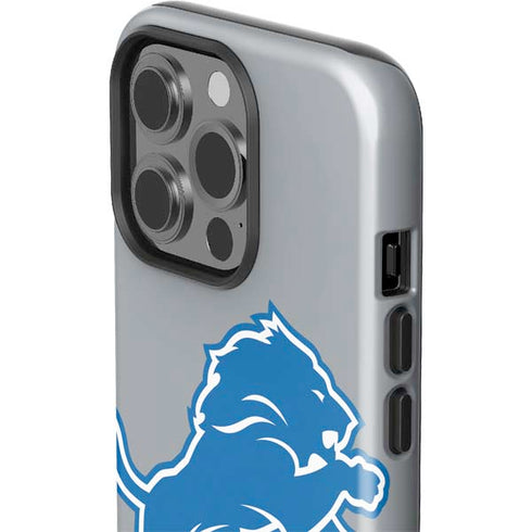 NFL Detroit Lions Large Logo iPhone 15 Pro Impact Case