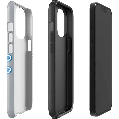 NFL Detroit Lions Large Logo iPhone 15 Pro Impact Case