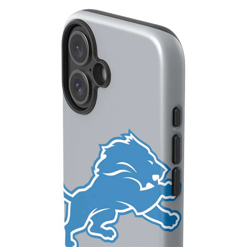 NFL Detroit Lions Large Logo iPhone 16 Plus Impact Case