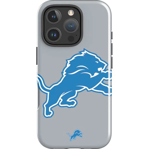 NFL Detroit Lions Large Logo iPhone 16 Pro Impact Case
