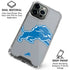 NFL Detroit Lions Large Logo iPhone 16 Pro Max Clear Case