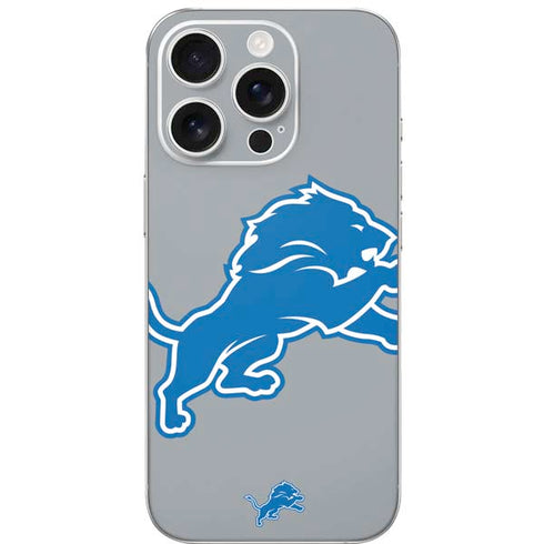 NFL Detroit Lions Large Logo iPhone 16 Pro Skin