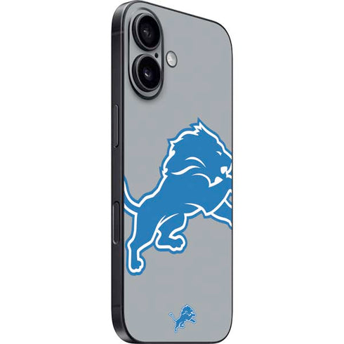 NFL Detroit Lions Large Logo iPhone 16 Skin