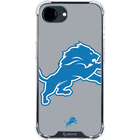 NFL Detroit Lions Large Logo iPhone 16e Clear Case