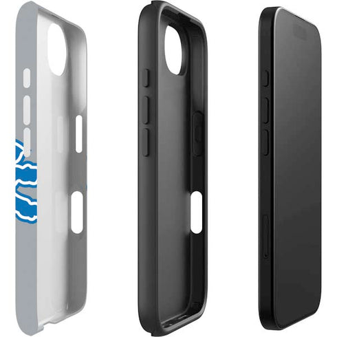 NFL Detroit Lions Large Logo iPhone 16e Impact Case