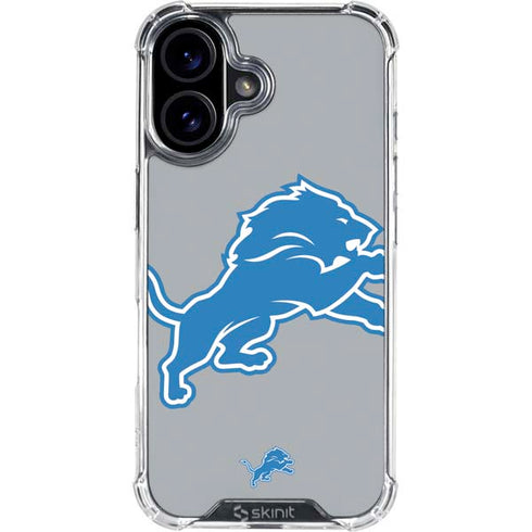 NFL Detroit Lions Large Logo iPhone 17 Clear Case