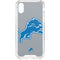 NFL Detroit Lions Large Logo iPhone XS Clear Case