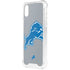 NFL Detroit Lions Large Logo iPhone XS Clear Case