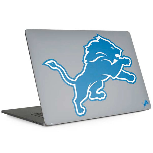 NFL Detroit Lions Large Logo MacBook Skins
