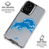 NFL Detroit Lions Large Logo Moto G Power 5G (2024) Clear Case