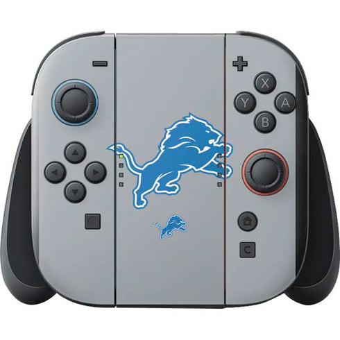 NFL Detroit Lions Large Logo Nintendo Switch 2 (2025) with Joy-Con Skin