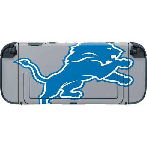 NFL Detroit Lions Large Logo Nintendo Switch 2 (2025) with Joy-Con Skin