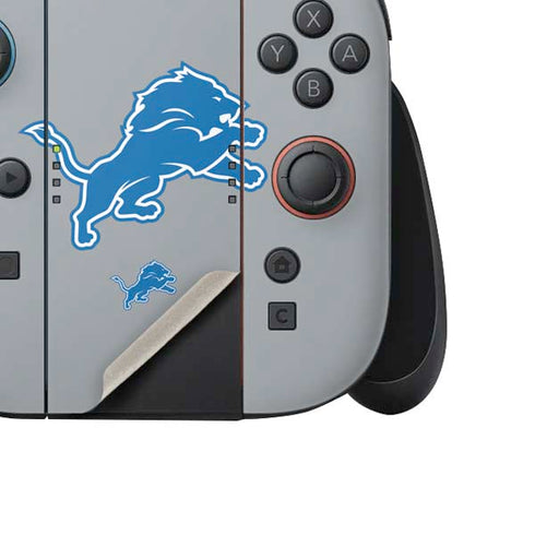 NFL Detroit Lions Large Logo Nintendo Switch 2 (2025) Joy-Con Controller Skin