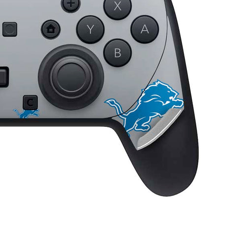 NFL Detroit Lions Large Logo Nintendo Switch 2 (2025) Pro Controller Skin