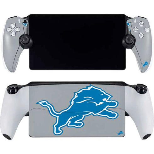 NFL Detroit Lions Large Logo PlayStation Portal Remote Player Skin