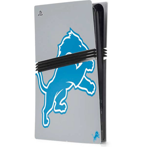 NFL Detroit Lions Large Logo PS5 Pro Console Skin