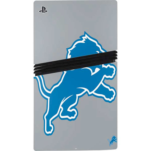NFL Detroit Lions Large Logo PS5 Pro Console Skin