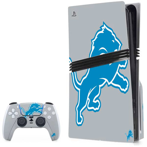 NFL Detroit Lions Large Logo PlayStation PS5 Skins