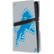 NFL Detroit Lions Large Logo PS5 Pro Disk Console Skin