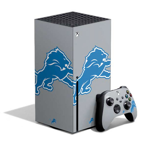 NFL Detroit Lions Large Logo Xbox Series X Skins