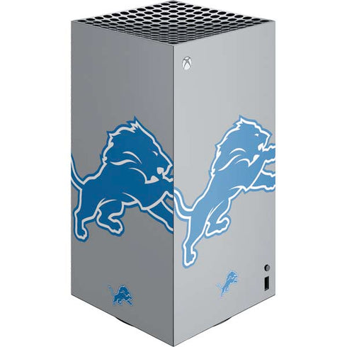 NFL Detroit Lions Large Logo XBox Series X Digital Edition Console Skin